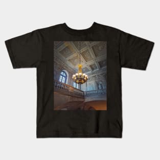 glowing vintage chandelier Kids T-Shirt